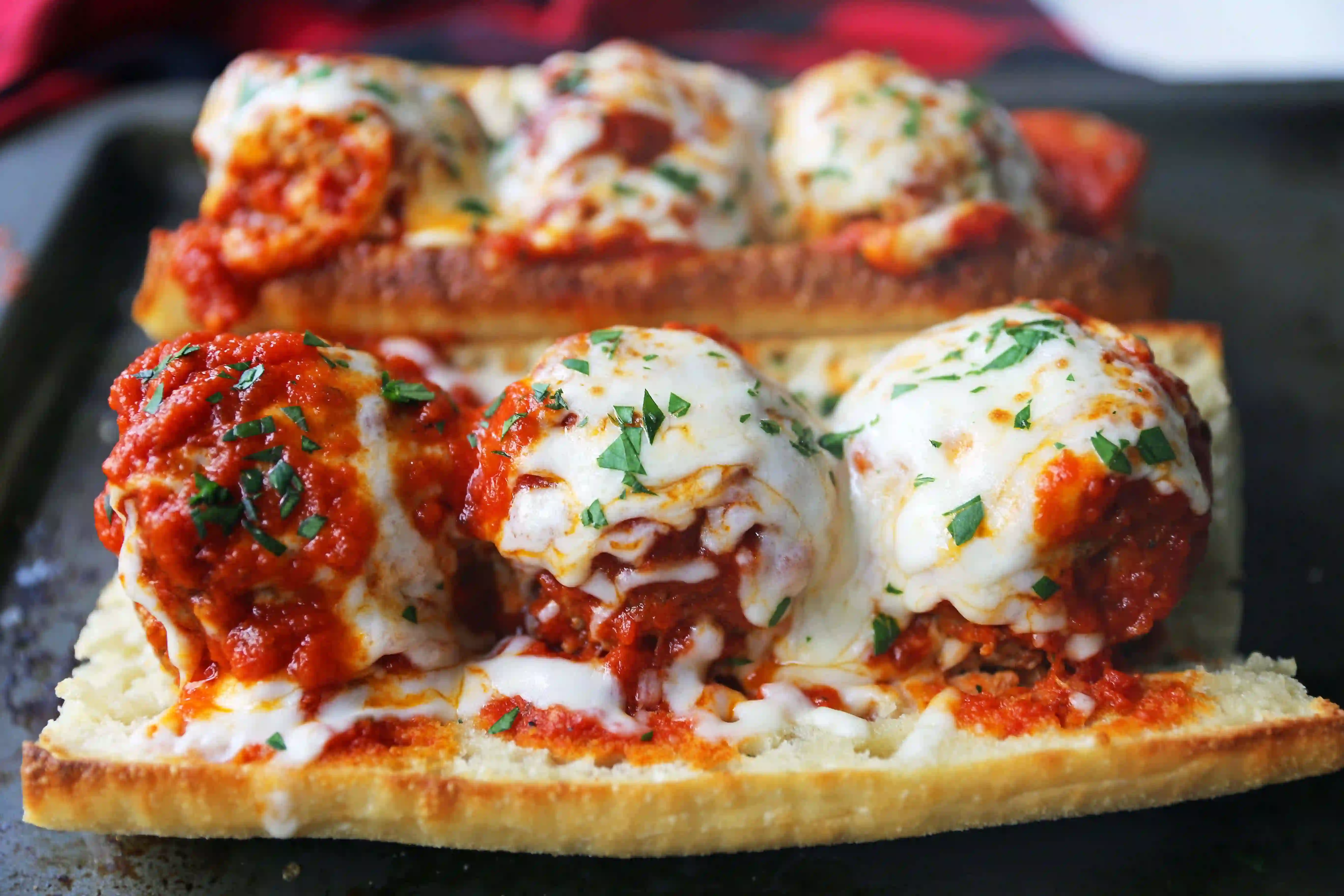 Best meatball cheese on french baguette in Calgary, AB